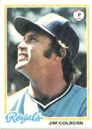 1978 Topps Baseball Cards      129     Jim Colborn